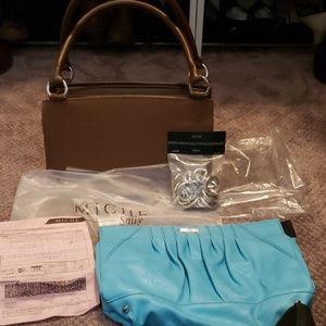 Miche brown classic handbag set